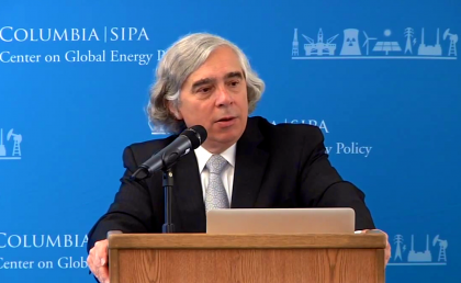 DOE Head Ernest Moniz Delivers First Major Policy Address