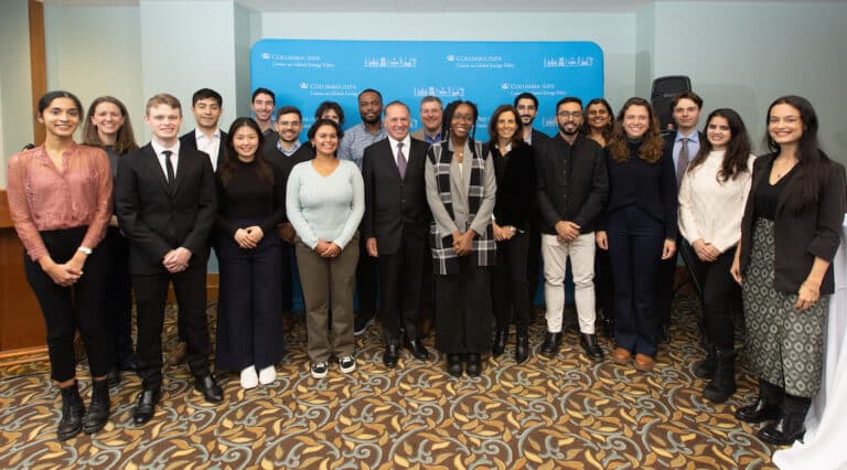 Center on Global Energy Policy Announces Inaugural Charif Souki Global Energy Fellows