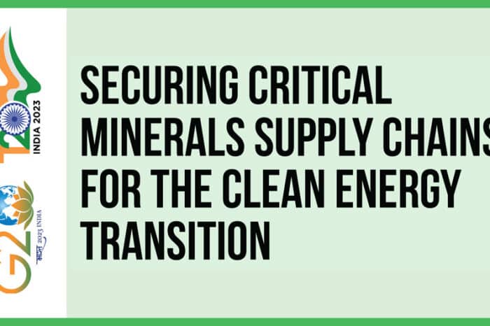 Securing Critical Minerals Supply Chains for the Clean Energy Transition