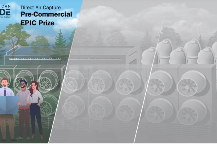 Carbontech Development Initiative at Center on Global Energy Policy Selected as Semifinalist for DOE Direct Air Capture Prize