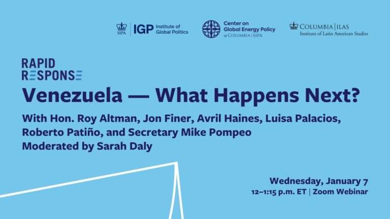 Rapid Response: Venezuela — What Happens Next?